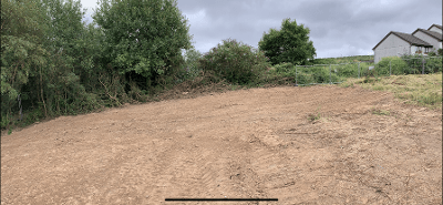 After-Commercial Land Clearance